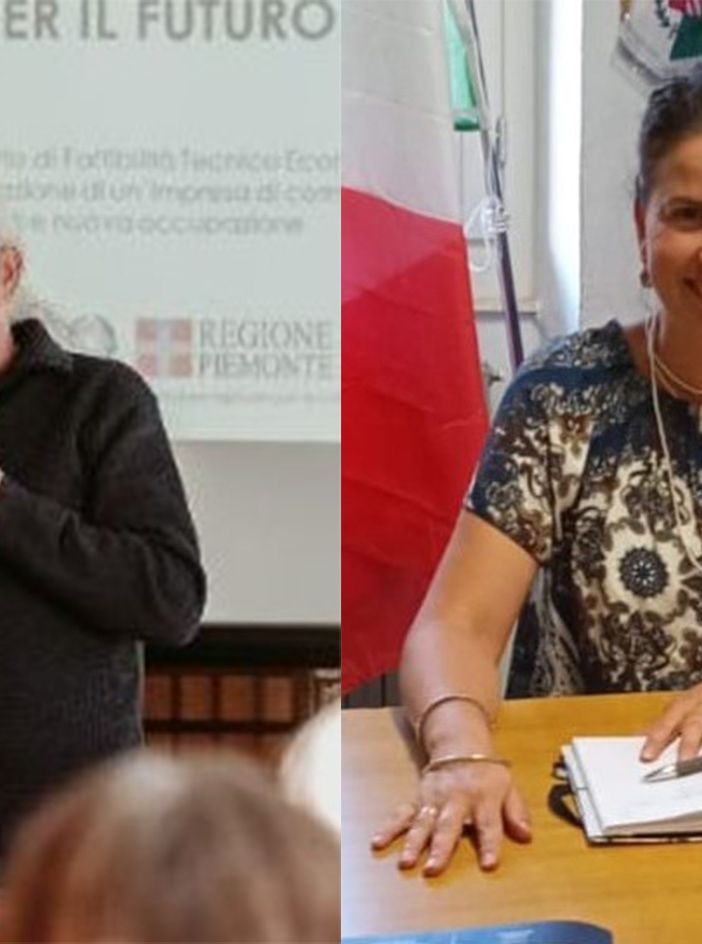 Roby Morel (foto di Elisa Alloa Casale) e Claudia Bertinat