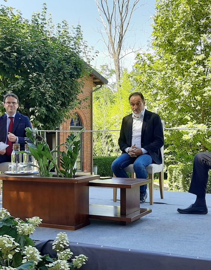 Da sinistra Tronzano, Cirio e Carcioffo