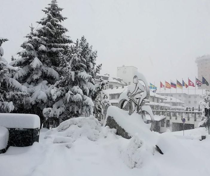 Sestriere innevata