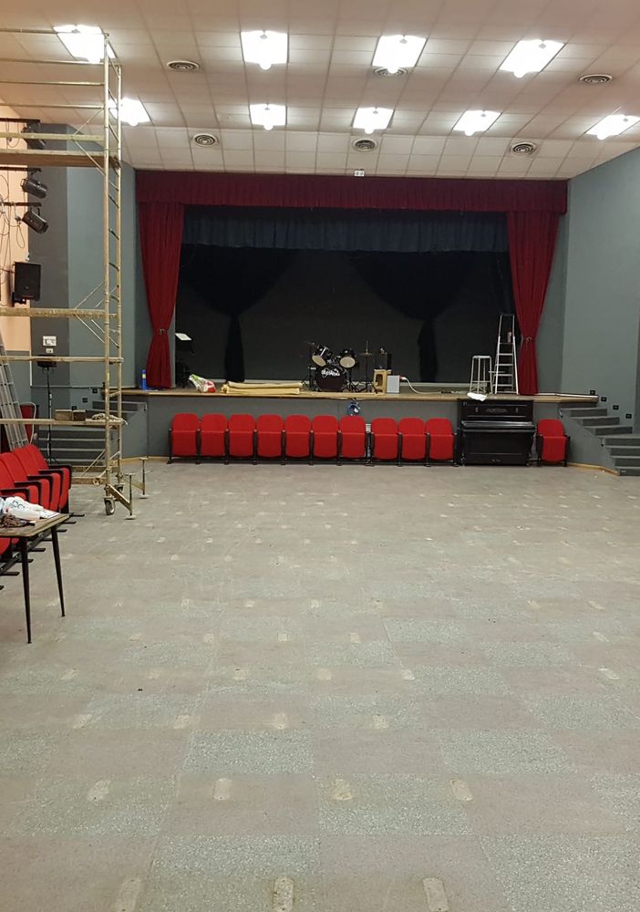 Teatro del Forte di Torre Pellice lavori