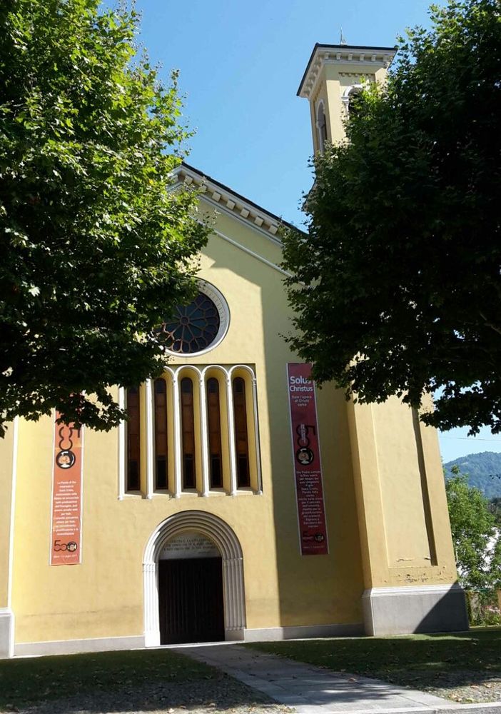 Il Tempio valdese sede dell'evento inaugurale
