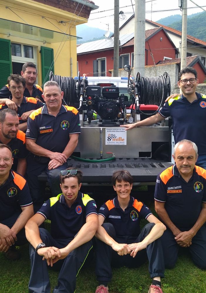 Il gruppo torrese all’inaugurazione del nuovo modulo antincendio