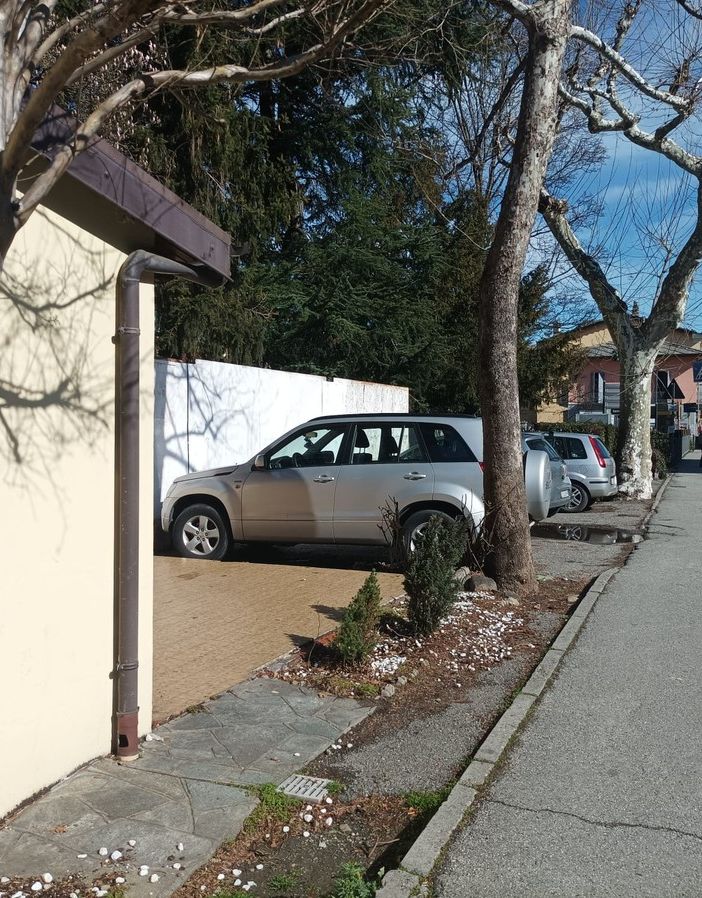 L’ex Chiosco senza più la veranda