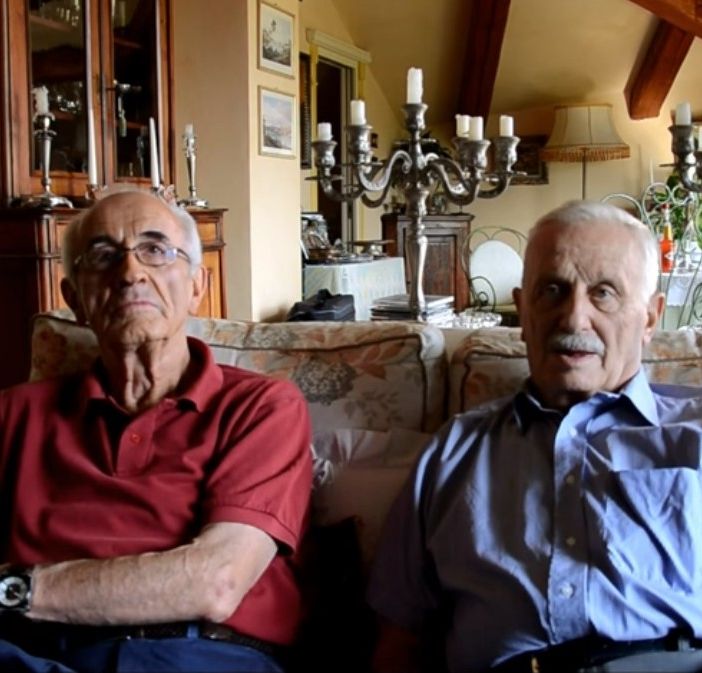 In foto un frame dell’intervista di Maurizio Vigliani a Trombotto (a sinistra) e Silecchia per il canale Youtube Memory Nino Fornaca In foto un frame dell’intervista di Maurizio Vigliani a Trombotto (a sinistra) e Silecchia per il canale Youtube Memory Nino Fornaca