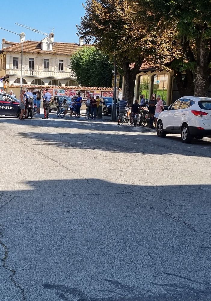Donna in bicicletta investita in corso Torino a Vigone