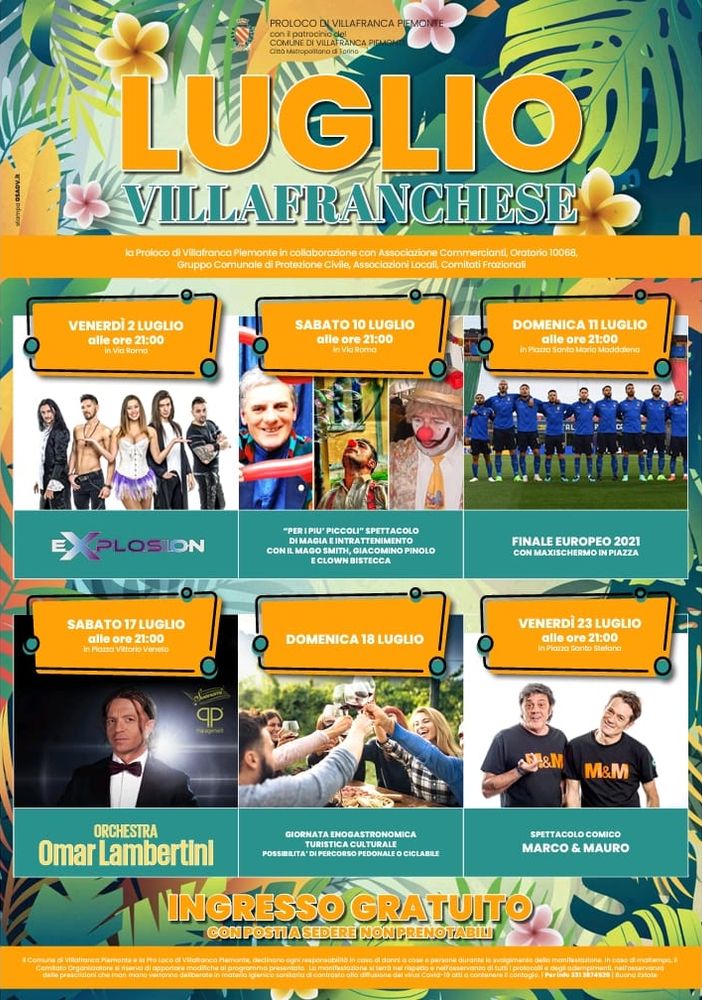 Luglio Villafranchese locandina