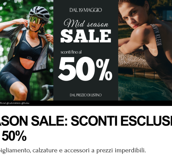 Mid Season Sale di Botteroski: super sconti per tutti!