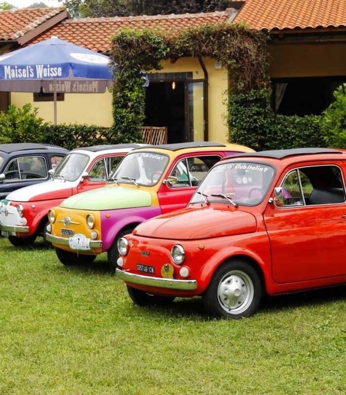 A Giaveno il raduno del Fiat 500 Club Italia