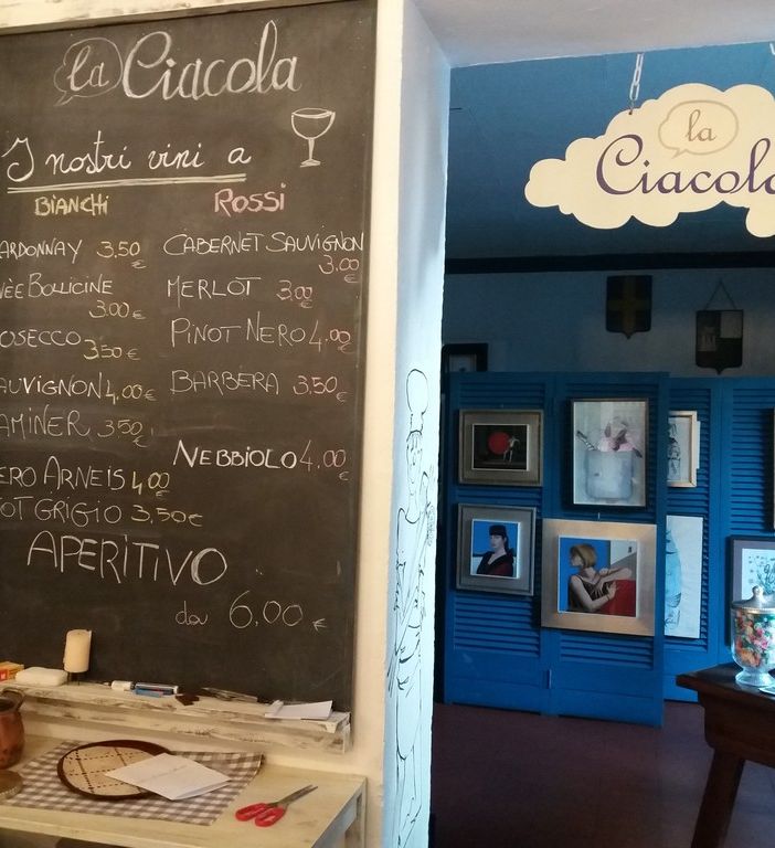 La Ciacola, assaggio del triveneto e calice di vino: la più bella creatura del Ciacolon