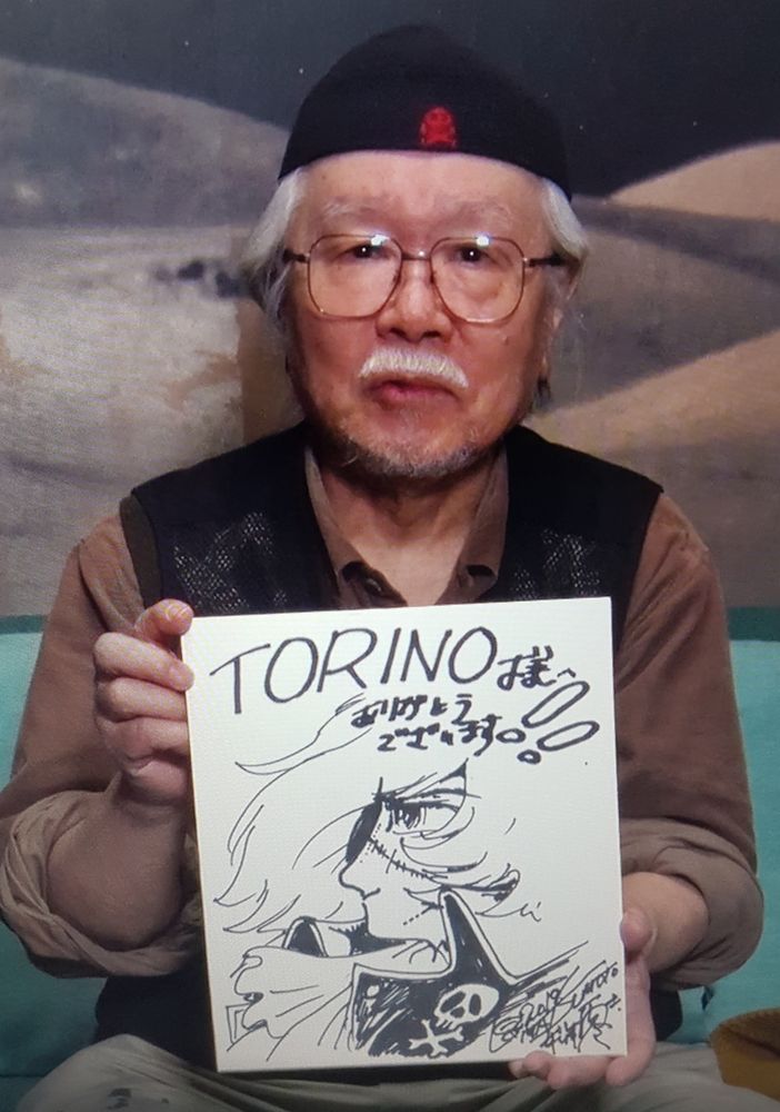 Improvviso malore per Leiji Matsumoto, il disegnatore di Capitan Harlock in visita a Torino: probabile ictus