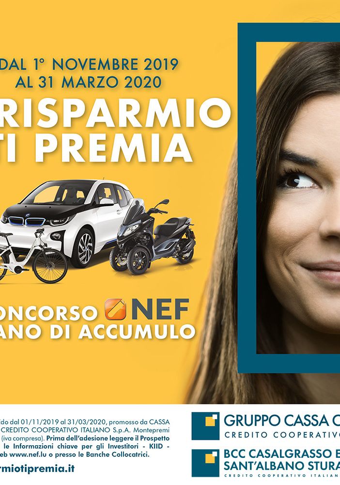 Il risparmio ti premia con il piano di accumulo NEF