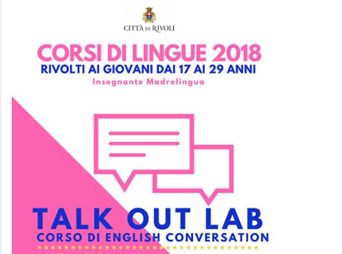 Rivoli: Corso di conversazione in lingua inglese all’Informagiovani