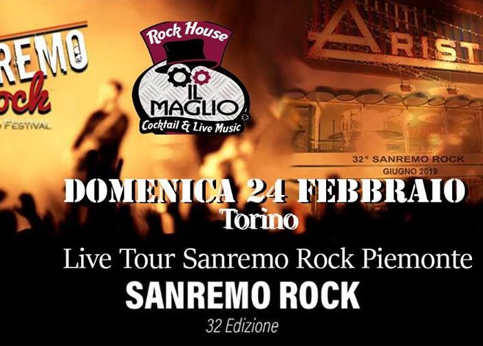 Domenica a Torino la seconda tappa delle selezioni piemontesi del 32° Sanremo Rock