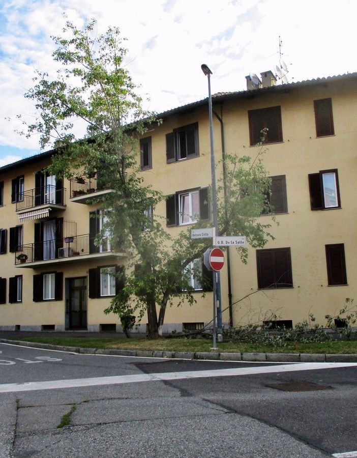 Maltempo, danni anche a Grugliasco: paura per un grosso ramo caduto in via La Salle