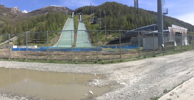 pista da bob abbandonata