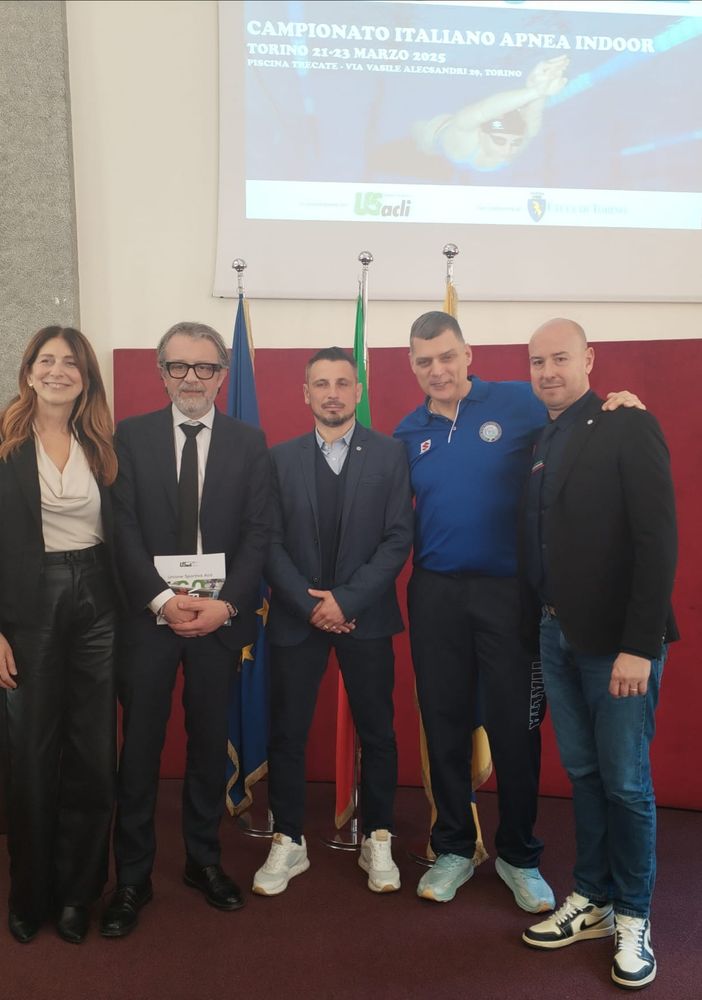 Torino toglie il fiato: presentato il campionato italiano di Apnea indoor
