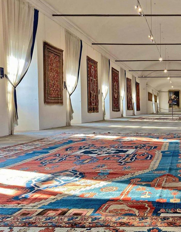 Al Castello di Agliè, la mostra Nobili tappeti: testimonianze d’arte tessile orientale tra XVI e XIX secolo