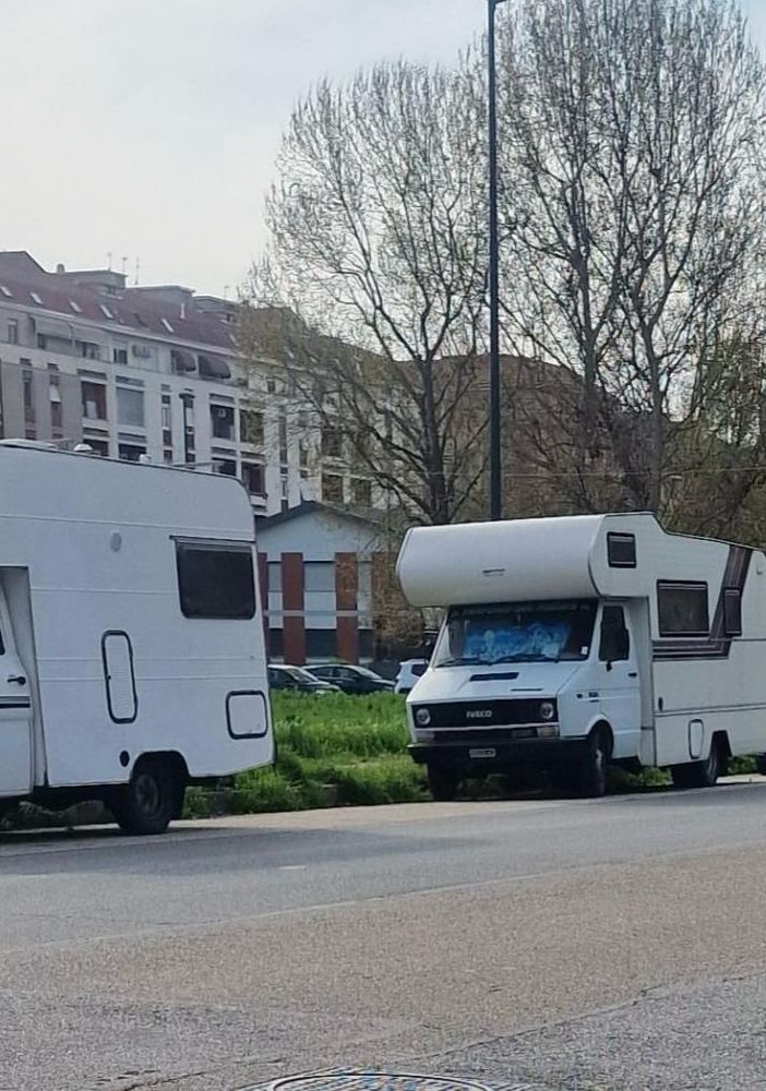 Camper in via Monte Pasubio