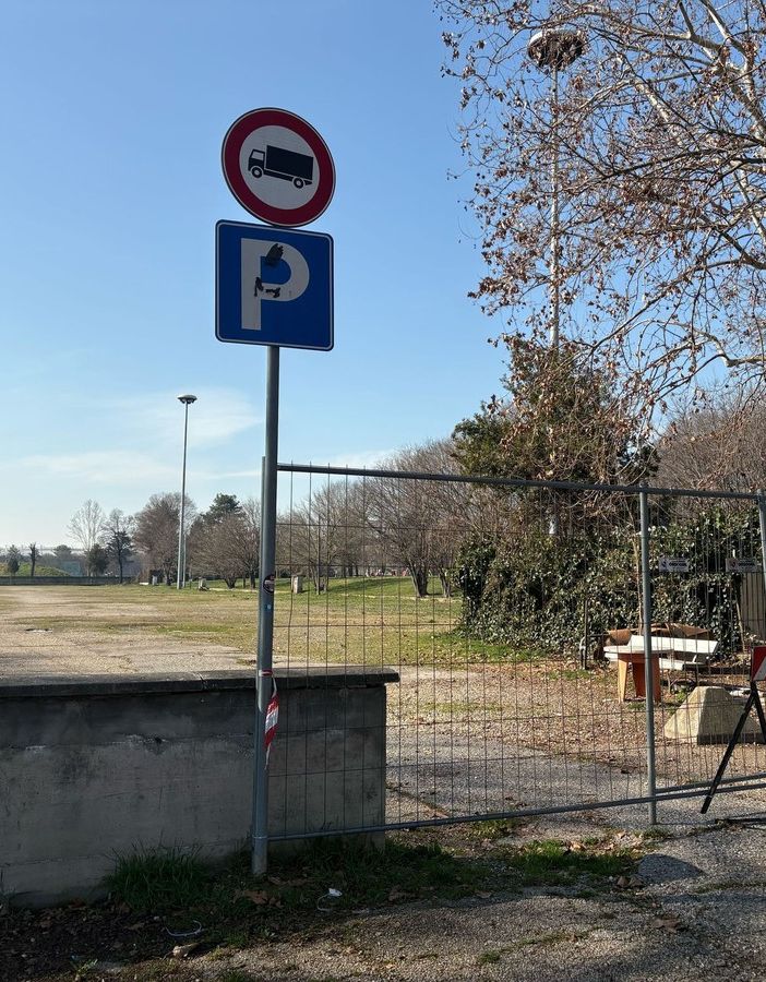 L'ex area camper di corso Monte Lungo
