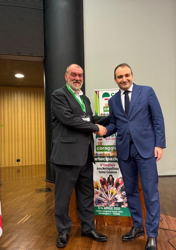 Filippone e il sindaco Lo Russo