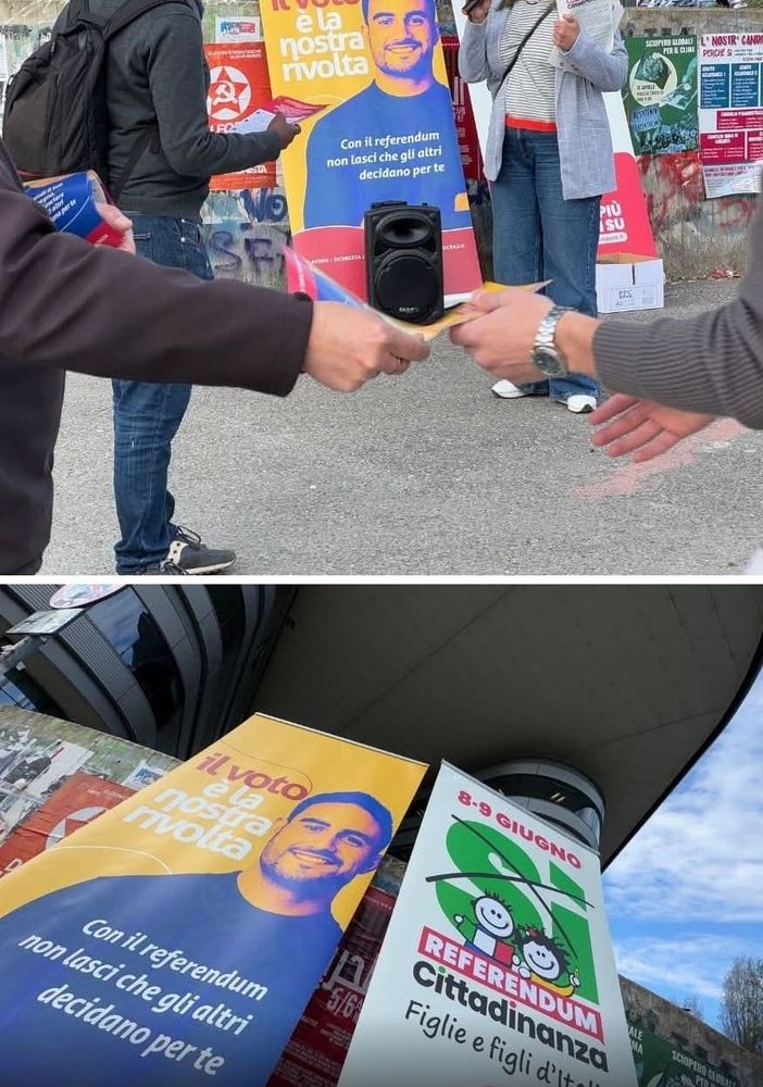 La Cgil organizza una manifestazione per promuovere il referendum