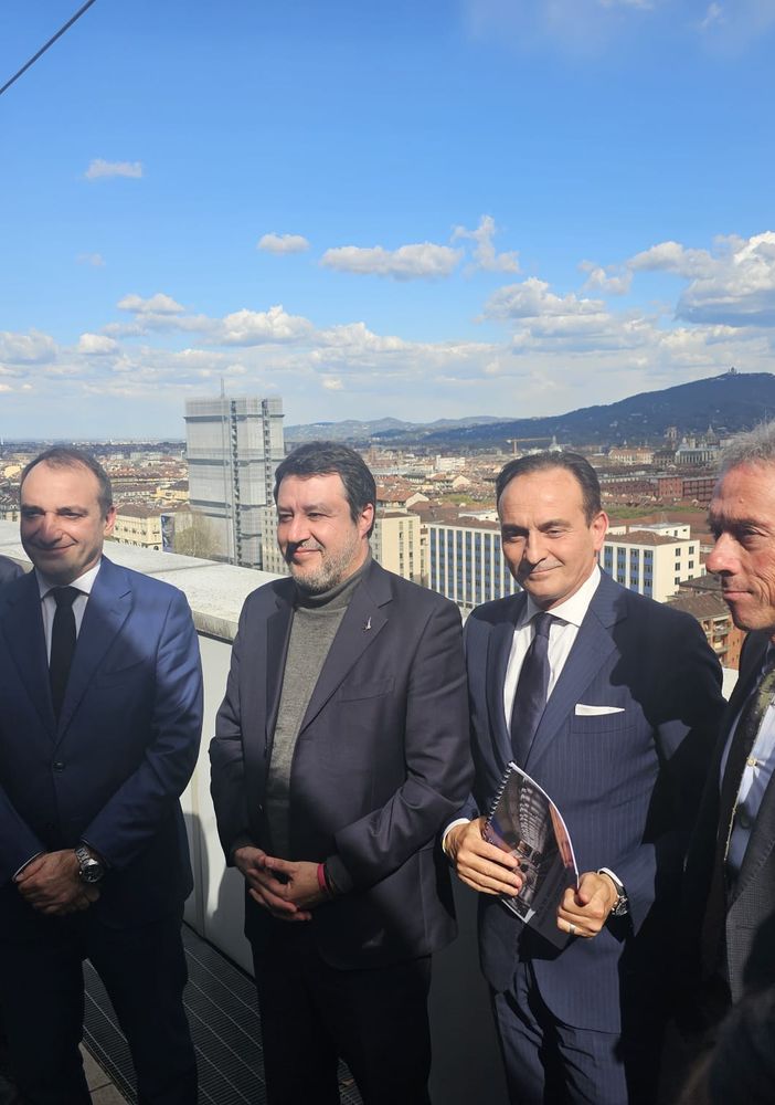 Matteo Salvini a Torino