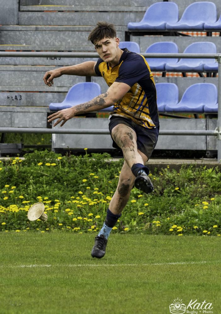 Samuele Palmero, classe 2006, del Collegno Rugby (foto: Pierpaolo Catapano)