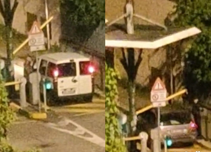 Polemiche sull'accesso abusivo al parcheggio di piazzale Caio Mario