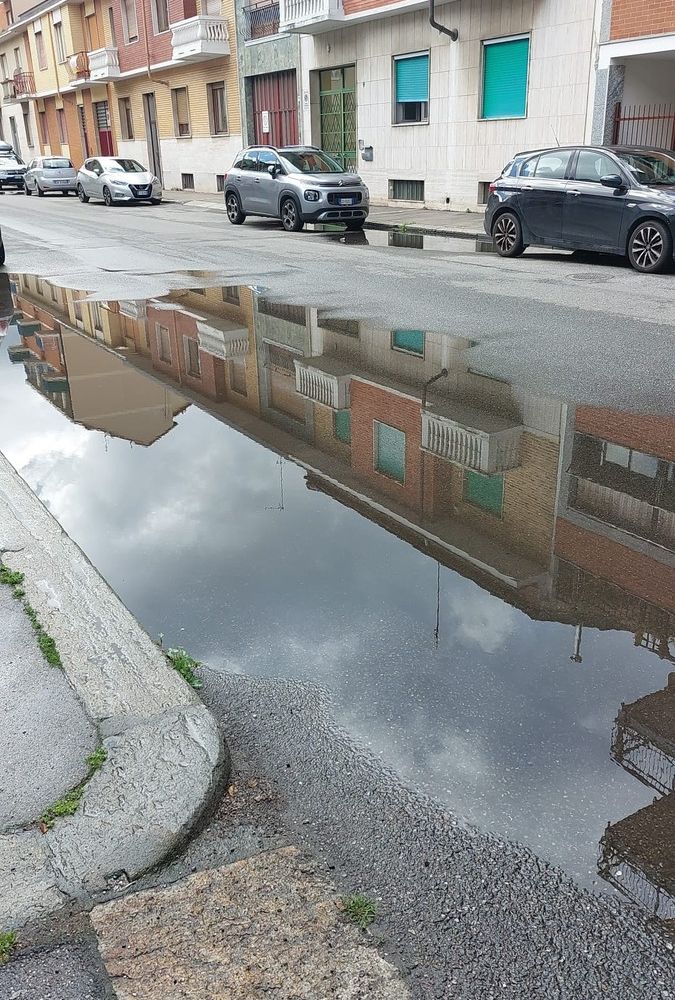 Strada Antica di Collegno senza tombini