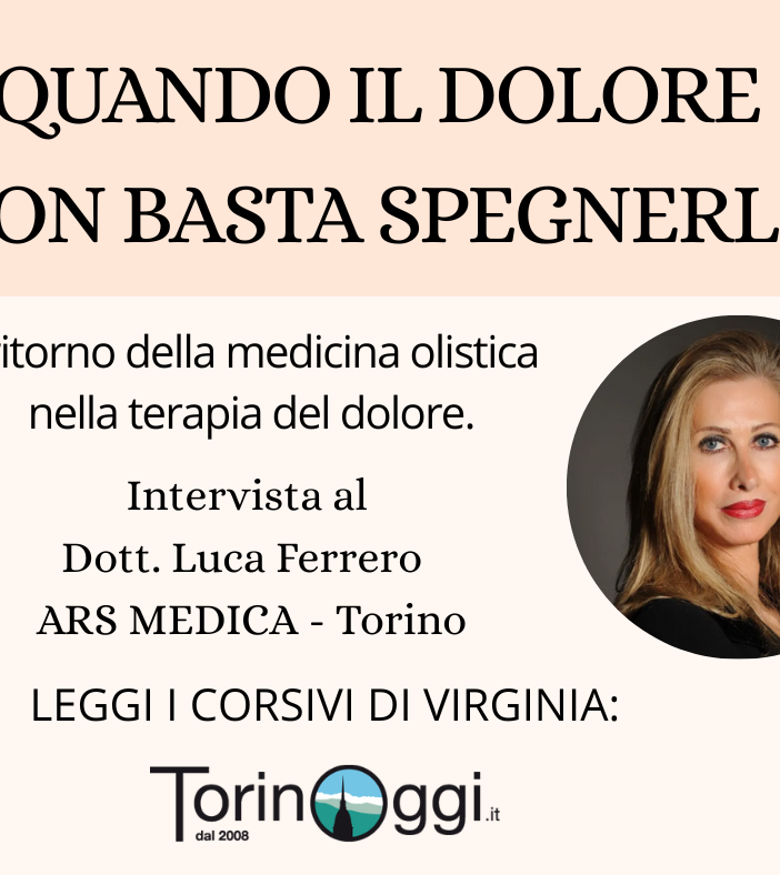 Quando il dolore non basta spegnerlo