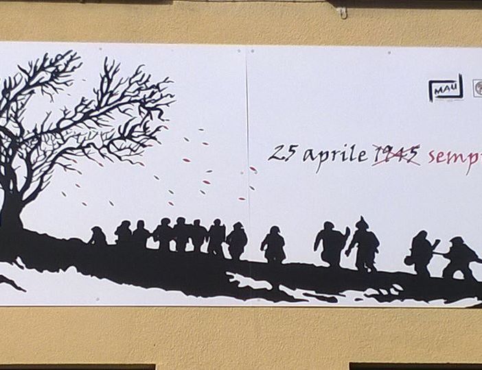 Il #25aprilesempre di Borgo Campidoglio, con “pillole resistenti” la prima uscita della “Fucina” del quartiere (VIDEO)