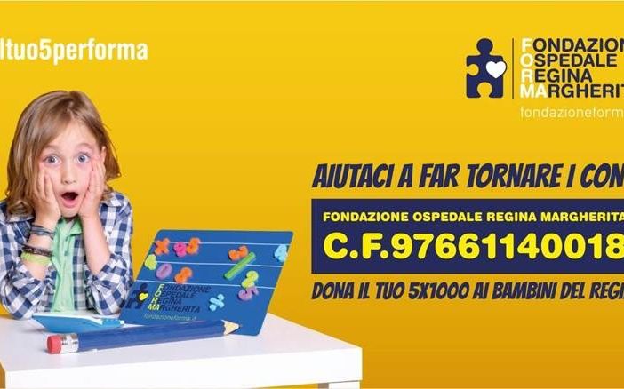 Il tuo 5x1000 alla Fondazione Forma: una campagna dove i volontari ci mettono la “faccia”
