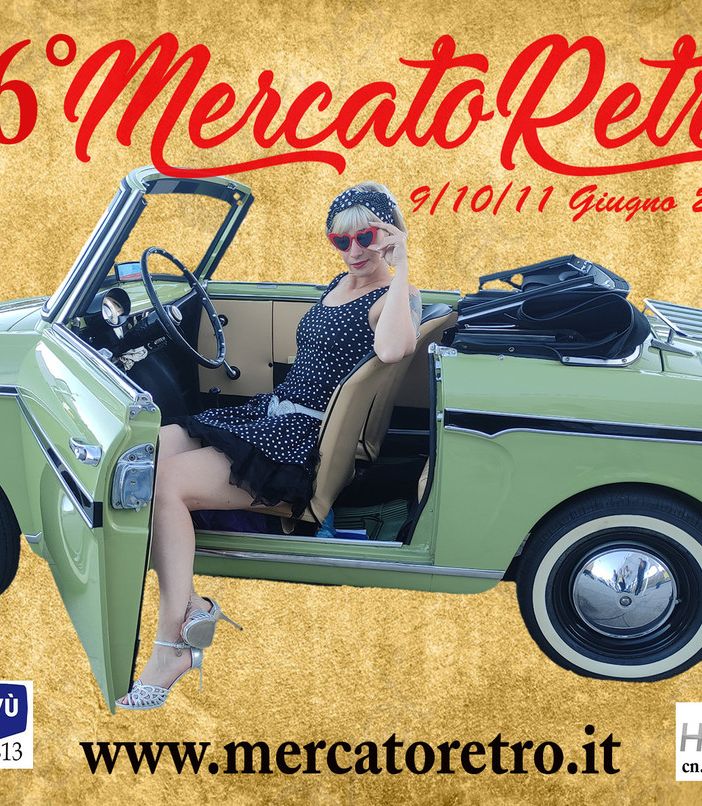 MercatoRetrò 2023: una Sesta  edizione all'insegna del tempo e delle collaborazioni, nazionali e internazionali