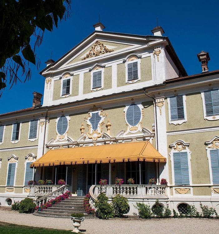 Facciata restaurata Tenuta Berroni