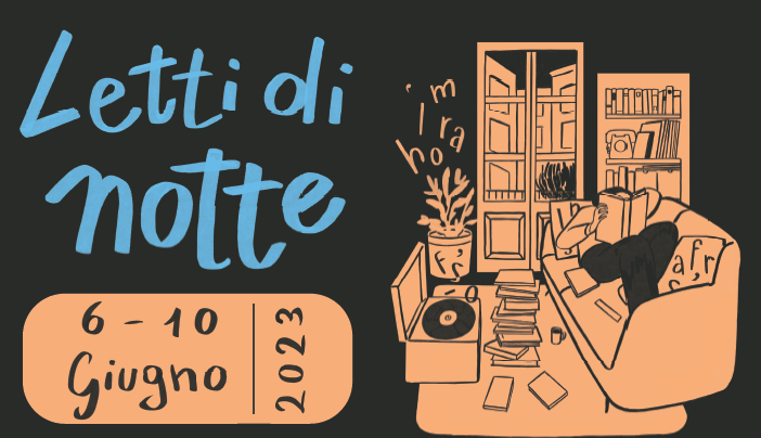 Letti di Notte 2023: annunciato il programma del Festival letterario &quot;pop&quot; di Carmagnola, con 5 ospiti nazionali