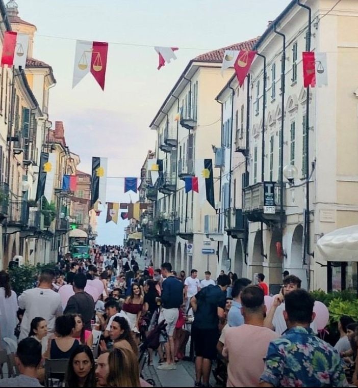 negozi del centro di Fossano