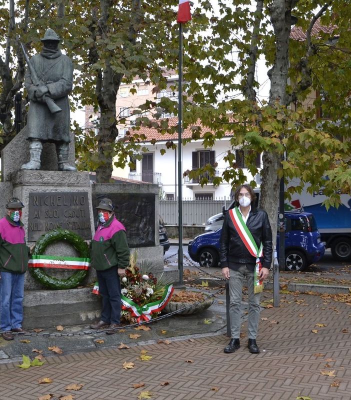 A Nichelino una celebrazione sobria della Festa del IV Novembre
