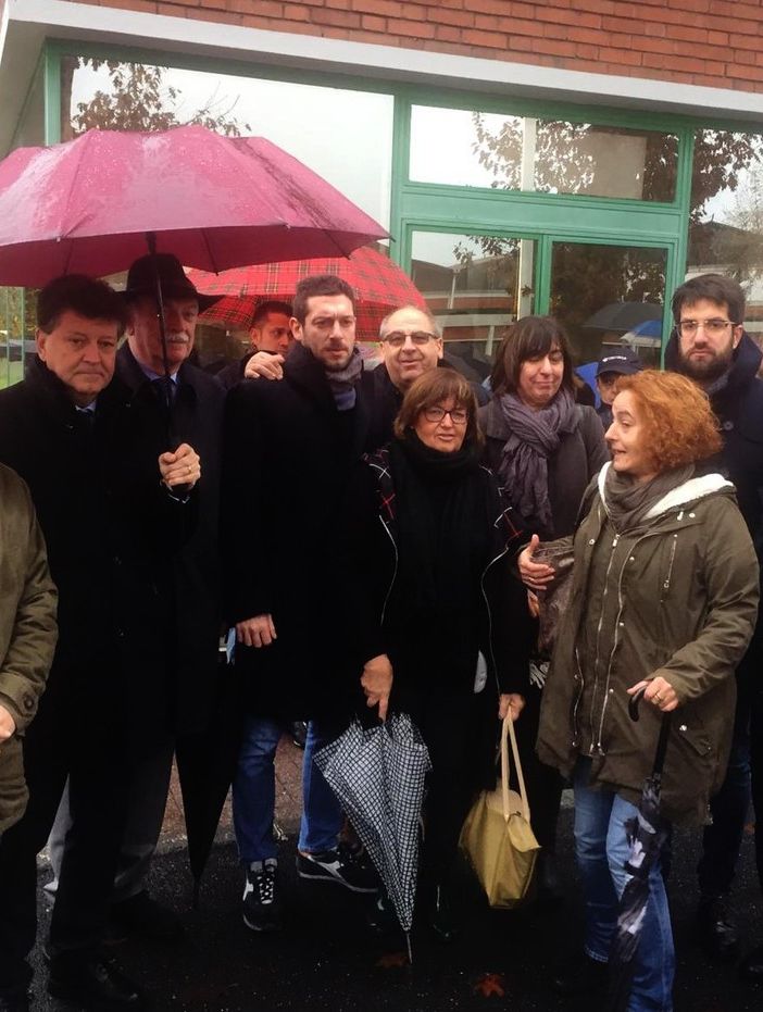 I sindaci che hanno partecipato alla protesta