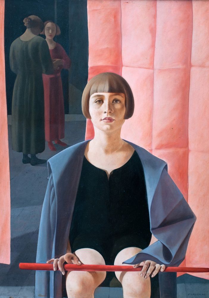 Felice Casorati, Ritratto di Renato Gualino (1923-1924). Istituto Matteucci, Viareggio