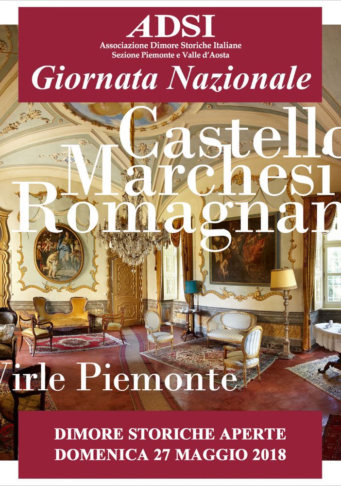 Domenica 27 maggio visite guidate gratuite al castello di Virle