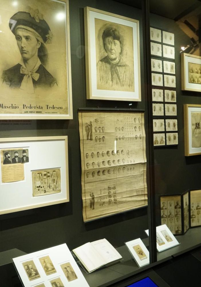 Fotografie come &quot;dato positivo&quot; per l'identikit del criminale: l'archivio di Lombroso in mostra [FOTO]