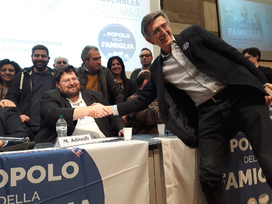 &quot;It's the economy, stupid!”, Adinolfi a Torino all'educatorio della Provvidenza