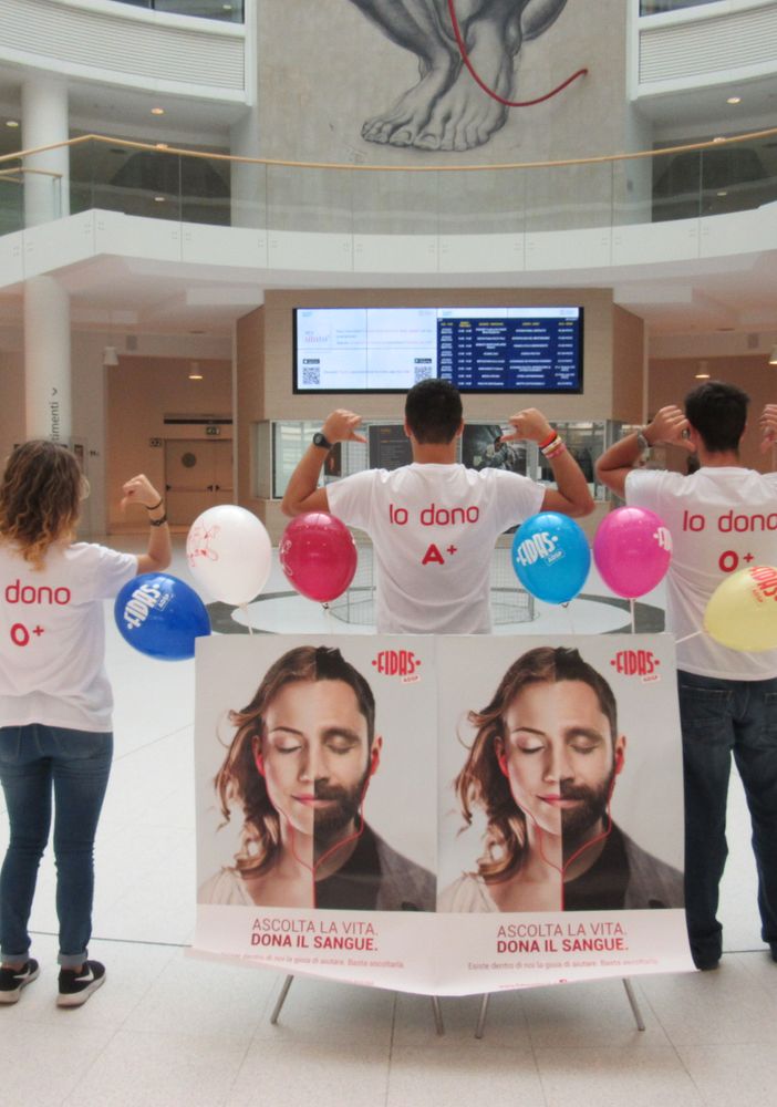 A Torino i donatori di sangue della Fidas si schierano contro l’Aids