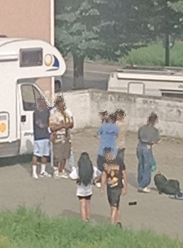 Degrado in una zona di case Atc