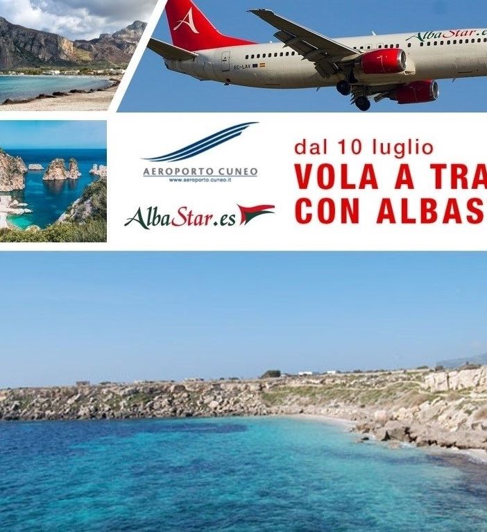 Vacanze in Sicilia, con volo diretto da Cuneo, a partire da 49,90 euro bagaglio incluso!