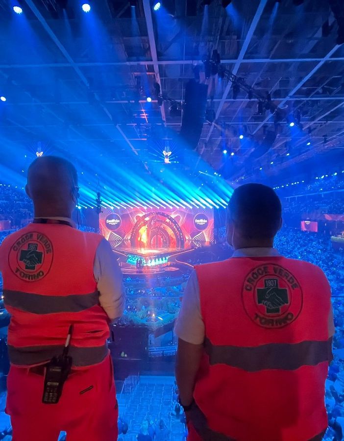 L'Anpas garantisce assistenza sanitaria durante le giornate di Eurovision