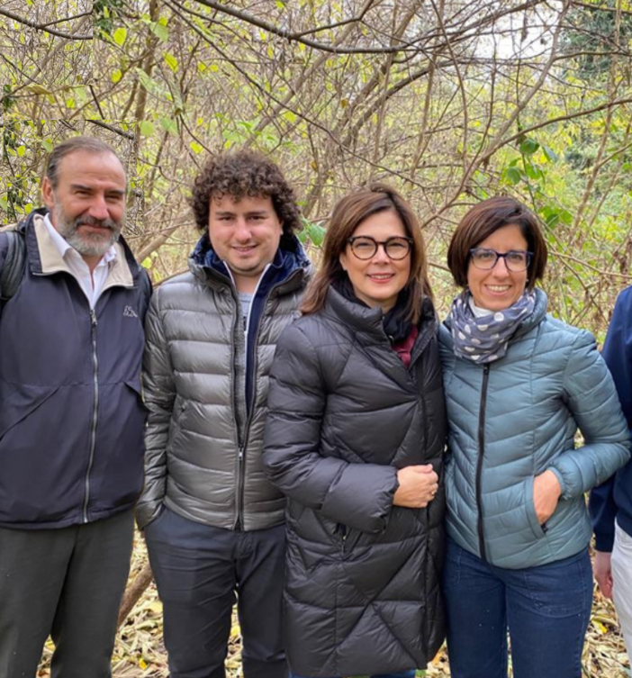 l'assessore Laura Pompeo e l'apiario di Moncalieri