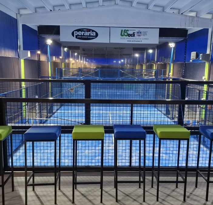 Apre a Borgo San Dalmazzo il centro sportivo Padelmania