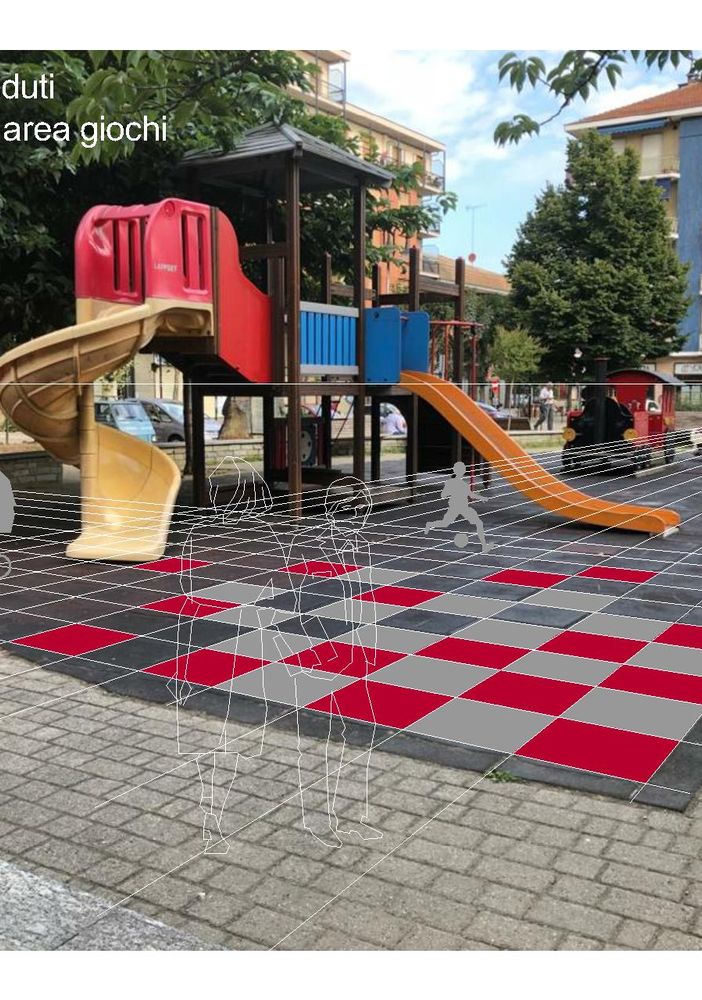 Alpignano, al via i lavori di manutenzione del verde pubblico e dell’area giochi in Piazza Caduti