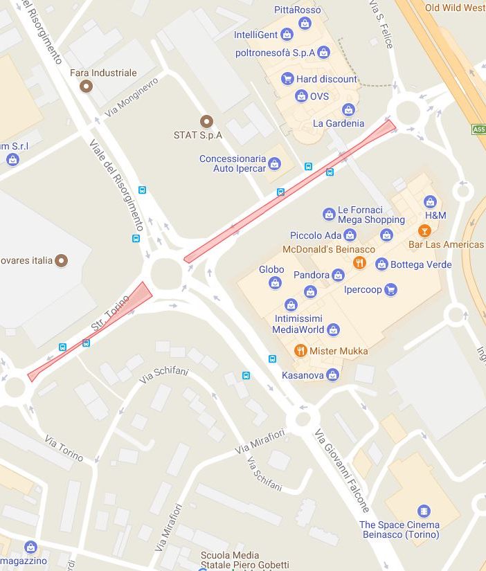 Teleriscaldamento a Beinasco: cantiere su strada Torino fino al 6 ottobre, cambia la viabilità